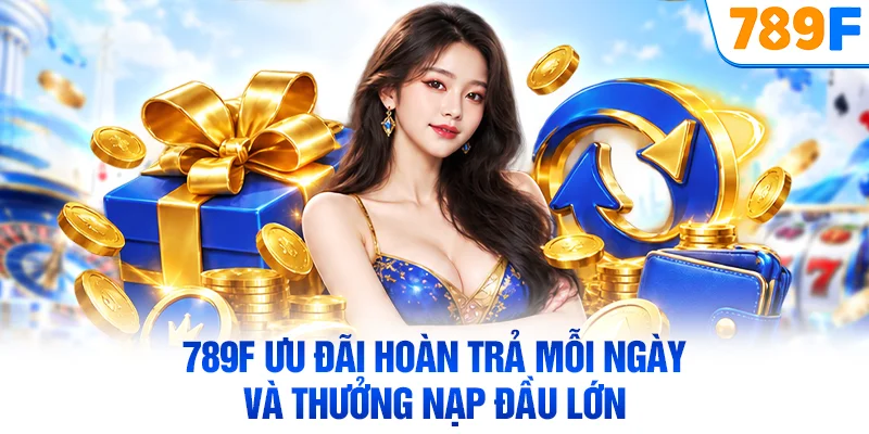 789F ưu đãi hoàn trả mỗi ngày và thưởng nạp đầu lớn