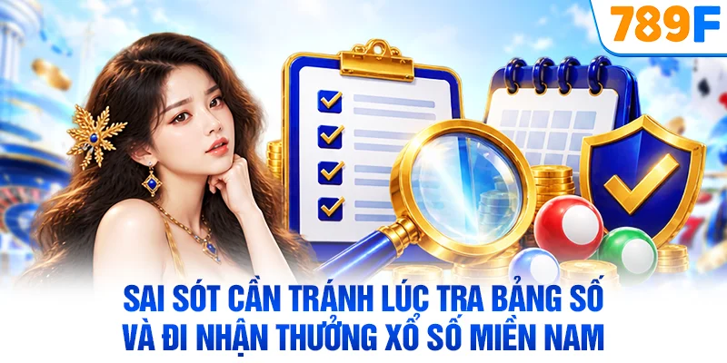 Sai sót cần tránh lúc tra bảng số và đi nhận thưởng xổ số miền Nam